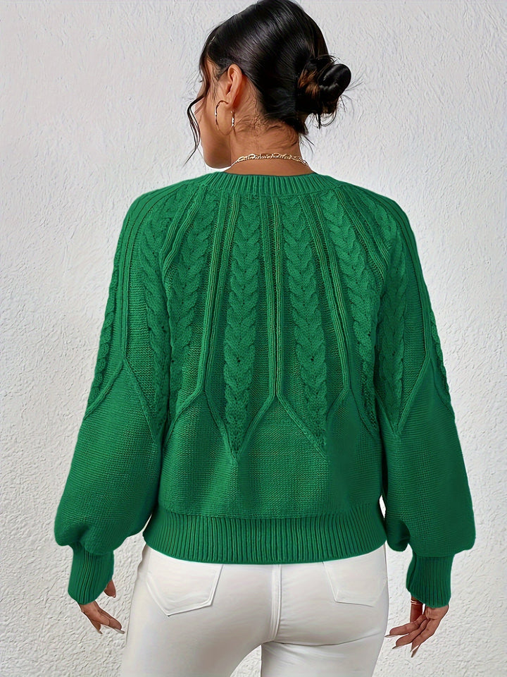 Eleanor | Relaxed Cable-Knit Jumper