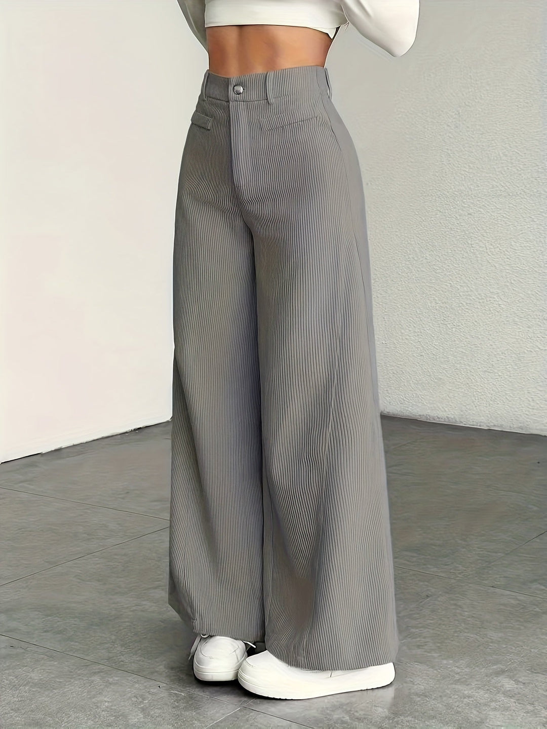 Juniper | High-Waisted Wide-Leg Trousers