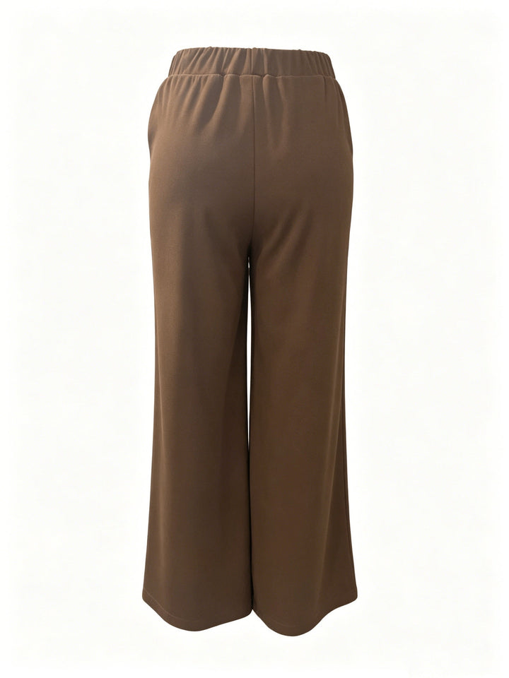 Claudia | High-Waisted Wide-Leg Trousers