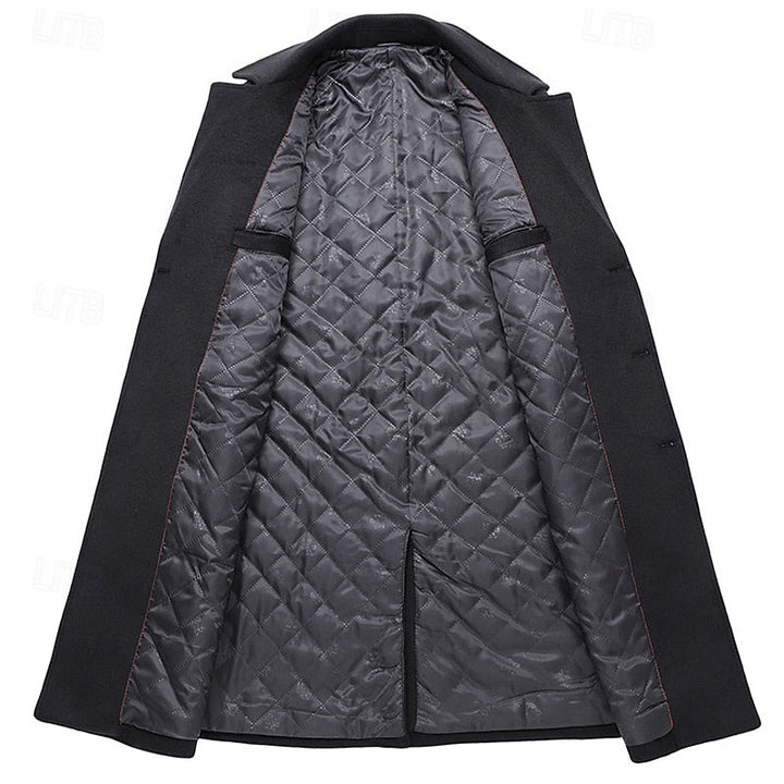 Malcolm | Refined Double-Breasted Overcoat