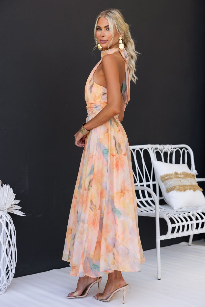 Alexandra | Elegant Close Neck Sleeveless Dress