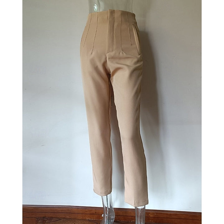Adrienne | High-Waisted Tailored Trousers