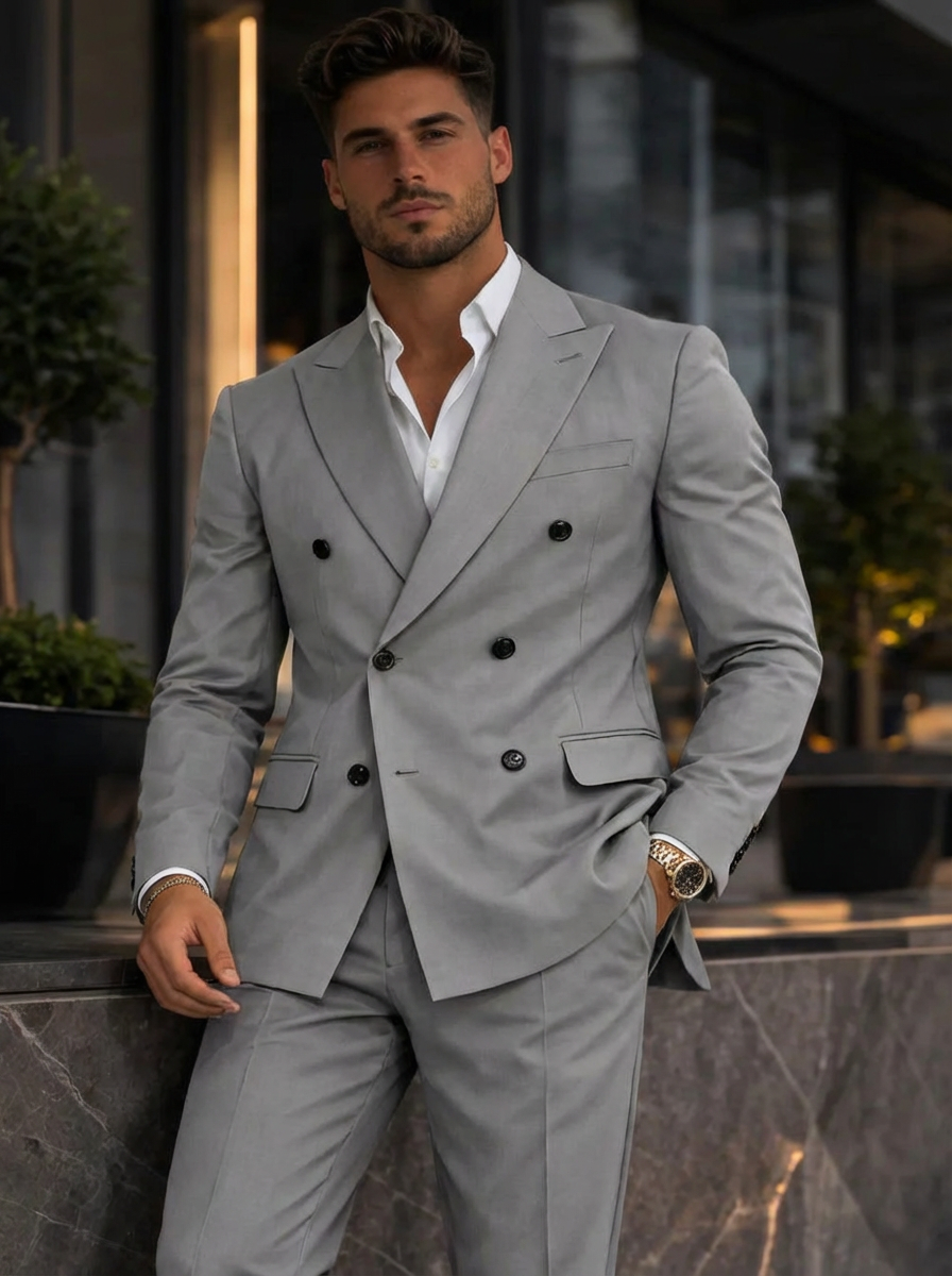 Vaughn | Double-Breasted Tailored Suit