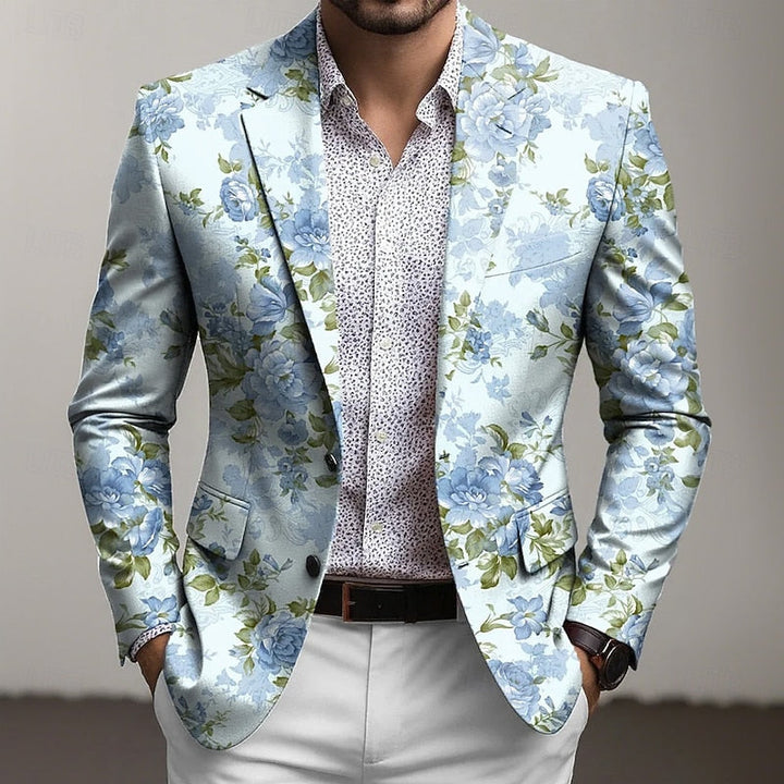 Beckett | Refined Floral-Print Blazer