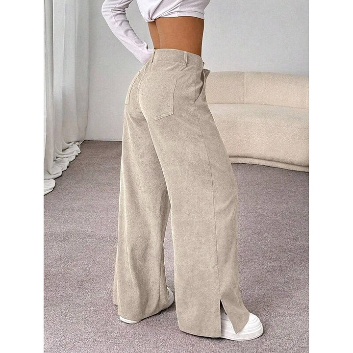 Rebecca | High-Waist Wide-Leg Trousers