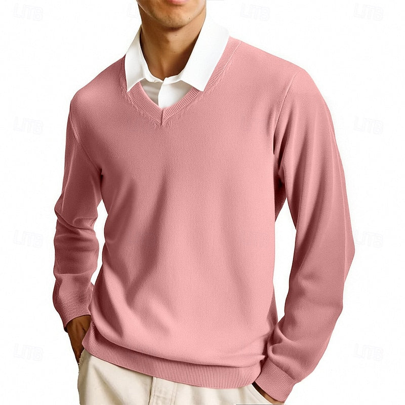 Clayton | Classic V-Neck Jumper