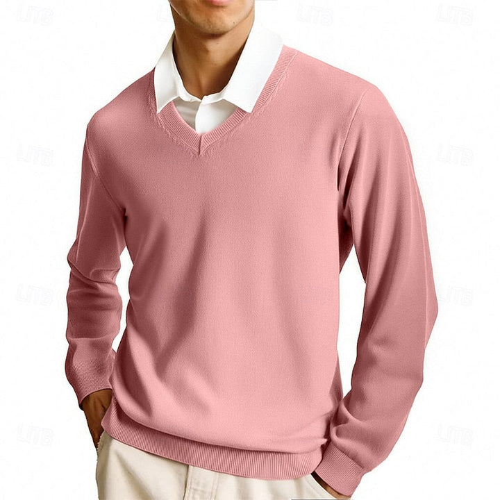 Clayton | Classic V-Neck Jumper