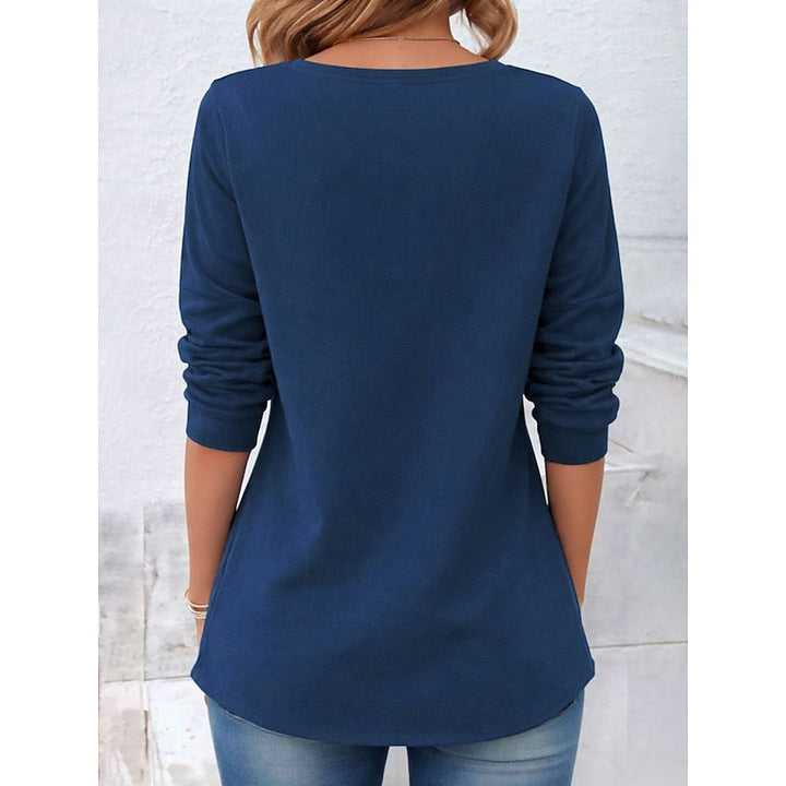 Miranda | Draped Button-Detail Top