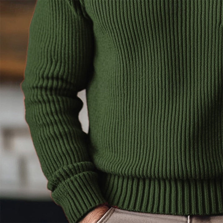 Jonathan | Ribbed Turtleneck Jumper