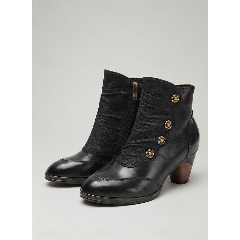 Imogen | Heeled Ankle Boots
