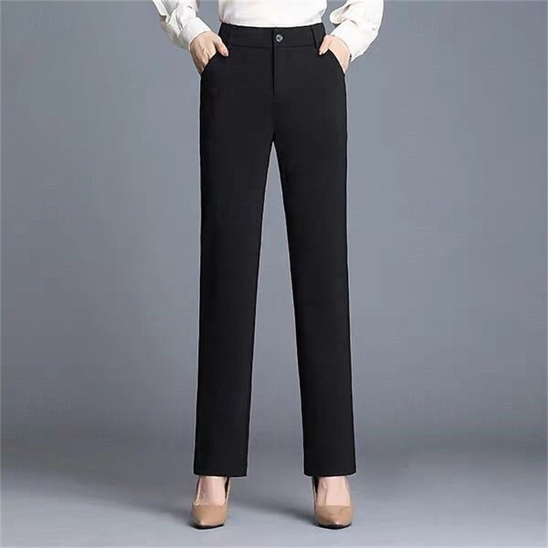 Vivian | Tailored Straight-Leg Trousers