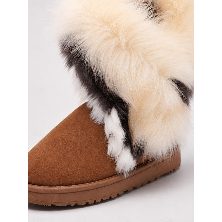 Ramona | Fluffy-Trimmed Winter Boots