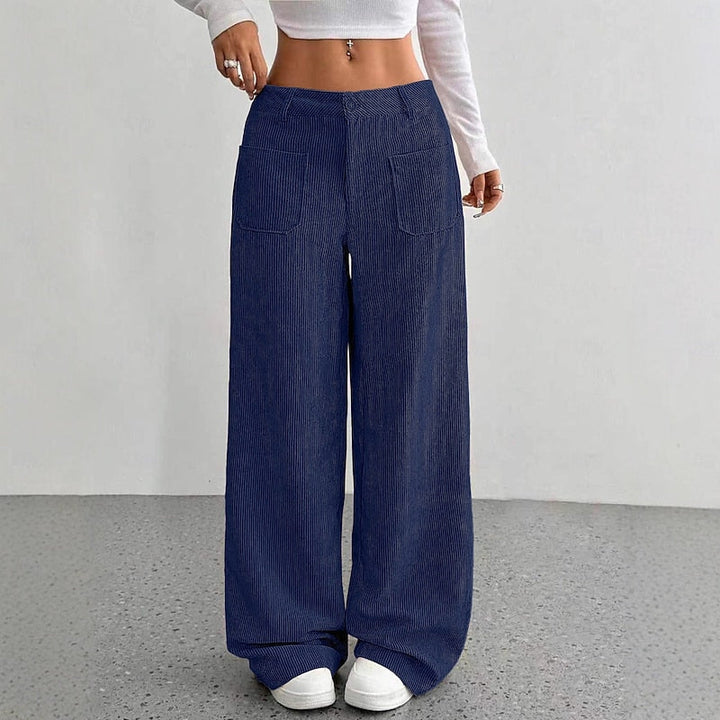 Rosalie | Wide-Leg High-Waist Trousers
