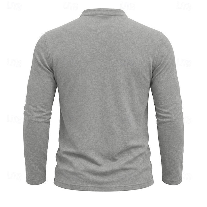 Weston | Classic Henley Long Sleeve Shirt