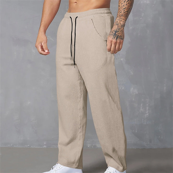 Crosby | Relaxed Ribbed Trousers