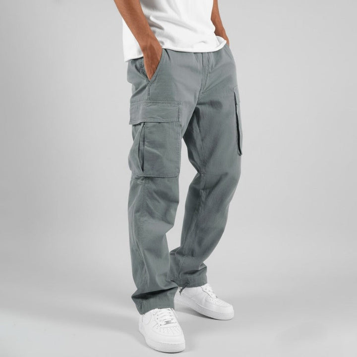 Spencer | Relaxed Fit Cargo Trousers with Side Pockets