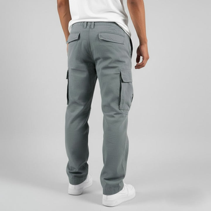 Spencer | Relaxed Fit Cargo Trousers with Side Pockets