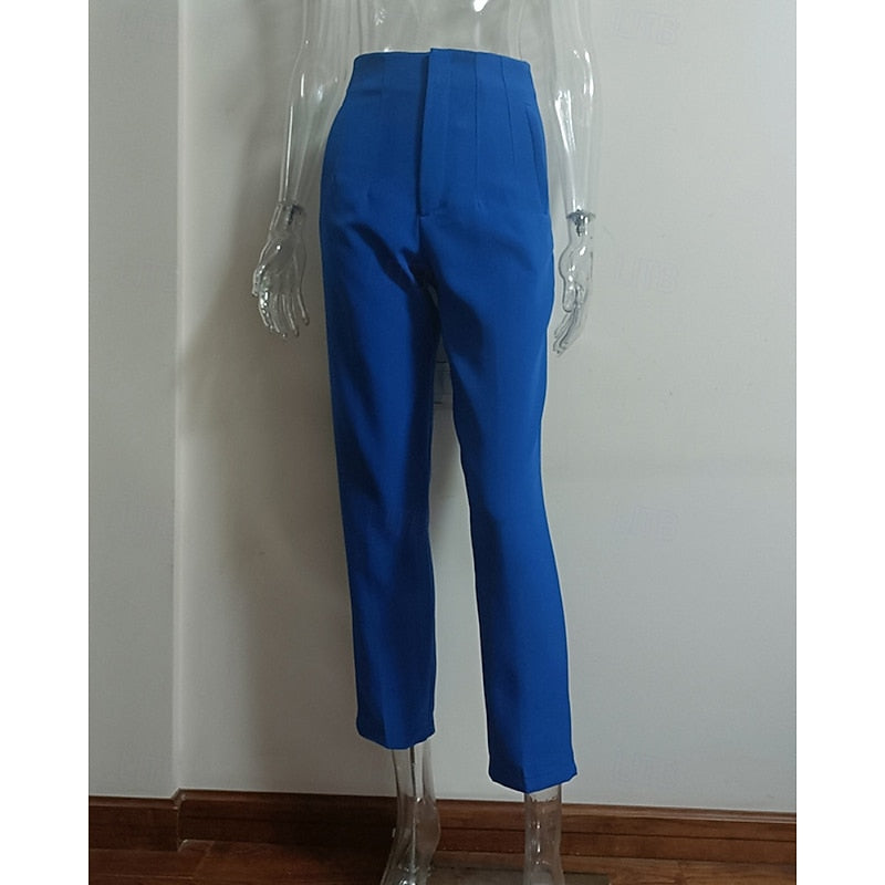 Adrienne | High-Waisted Tailored Trousers