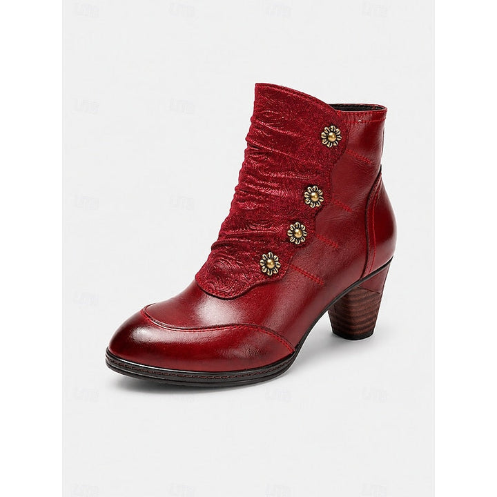 Imogen | Heeled Ankle Boots