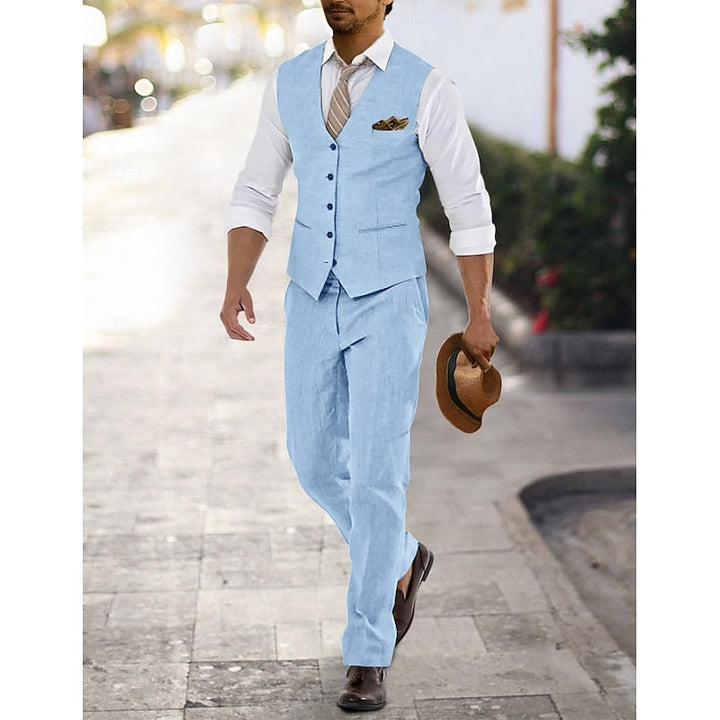 Silas | Tailored Summer Two-Piece Set