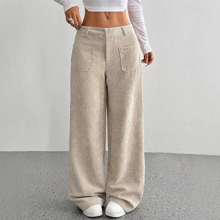 Rosalie | Wide-Leg High-Waist Trousers
