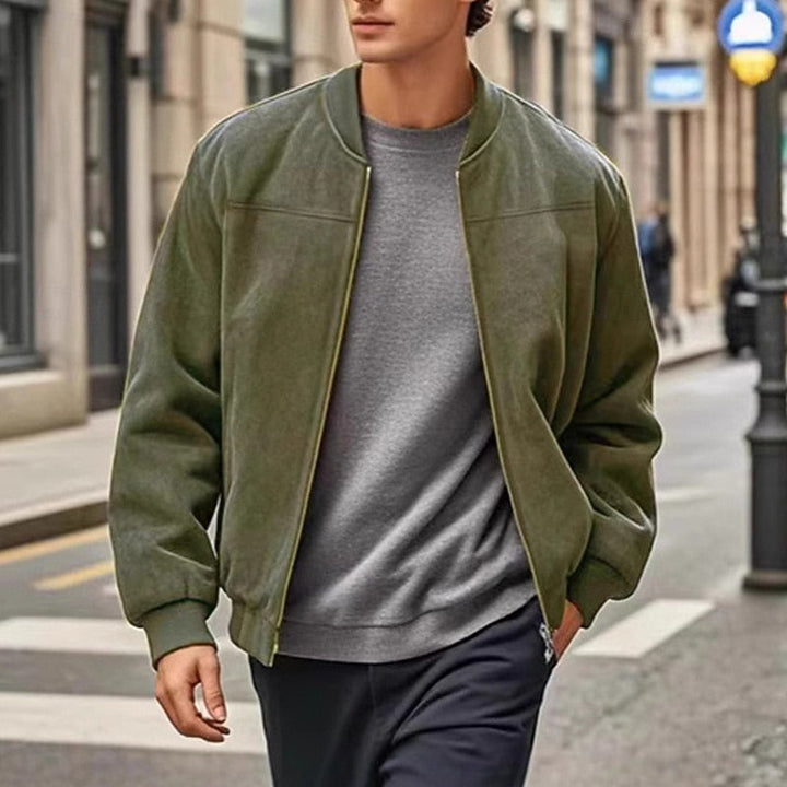 Lincoln | Stand-Collar Zip Jacket
