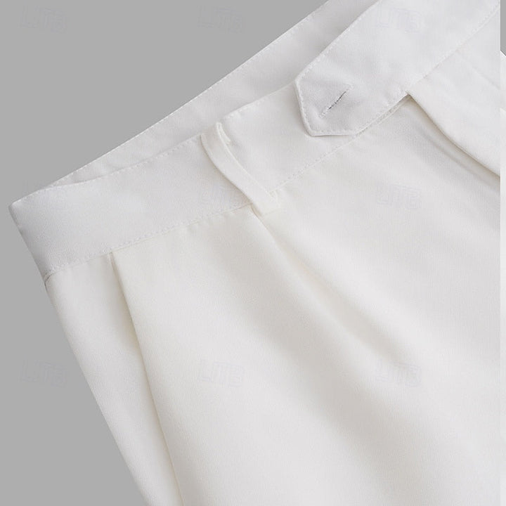 Reid | Tailored Straight-Leg Dress Trousers