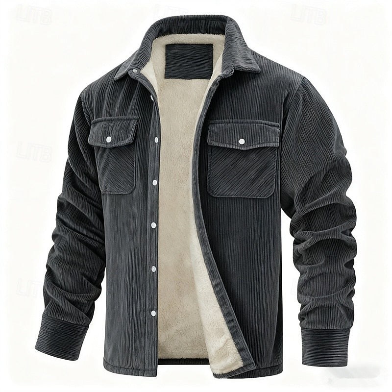 Jasper | Ribbed Insulated Jacket