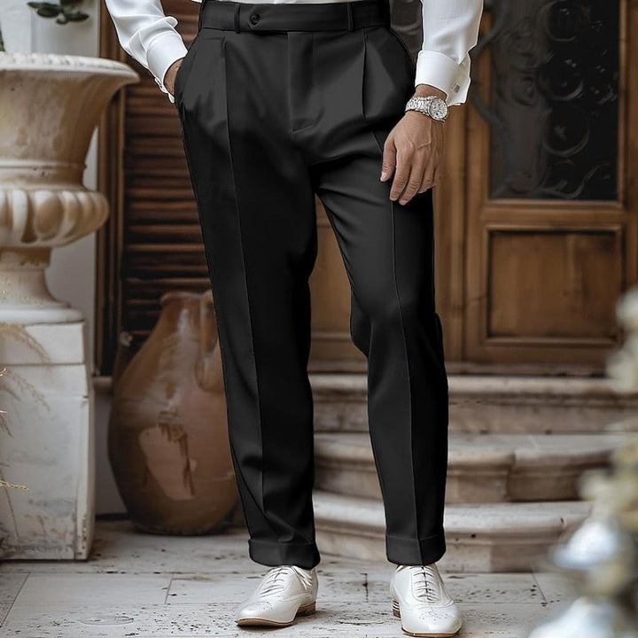 Reid | Tailored Straight-Leg Dress Trousers
