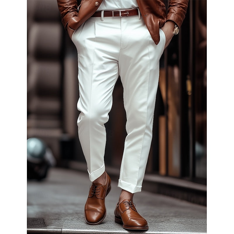 Sebastian | Tailored Pleated Trousers
