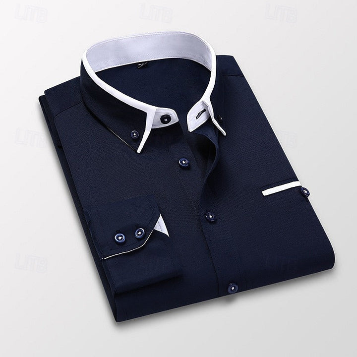 Declan | Refined Button-Down Dress Shirt
