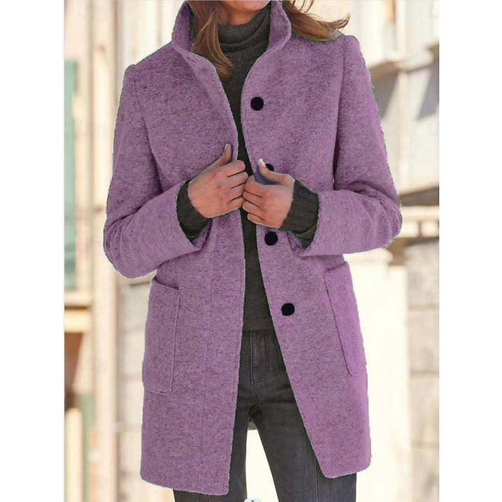 Felicity | Refined Stand-Collar Coat