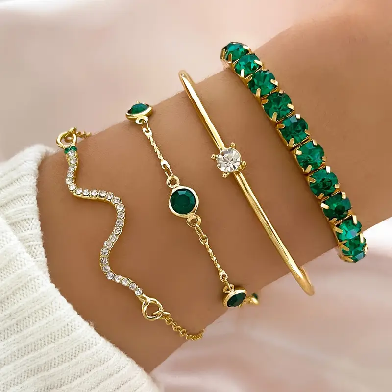 Connie | Vintage Zirconia Bracelet Sets