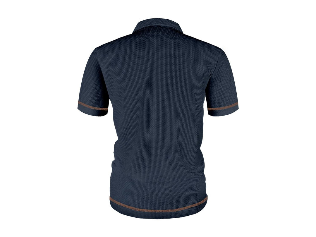 Harrison | Refined Textured Polo Shirt