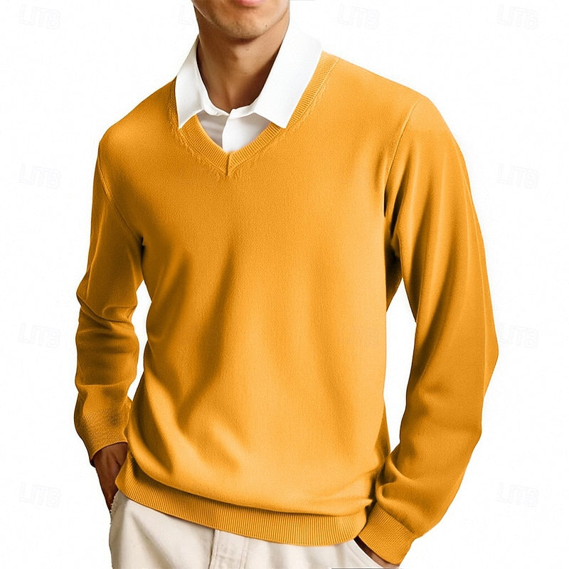 Clayton | Classic V-Neck Jumper