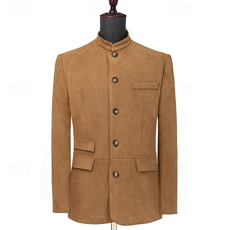 Vincent | Soft Stand-Collar Jacket