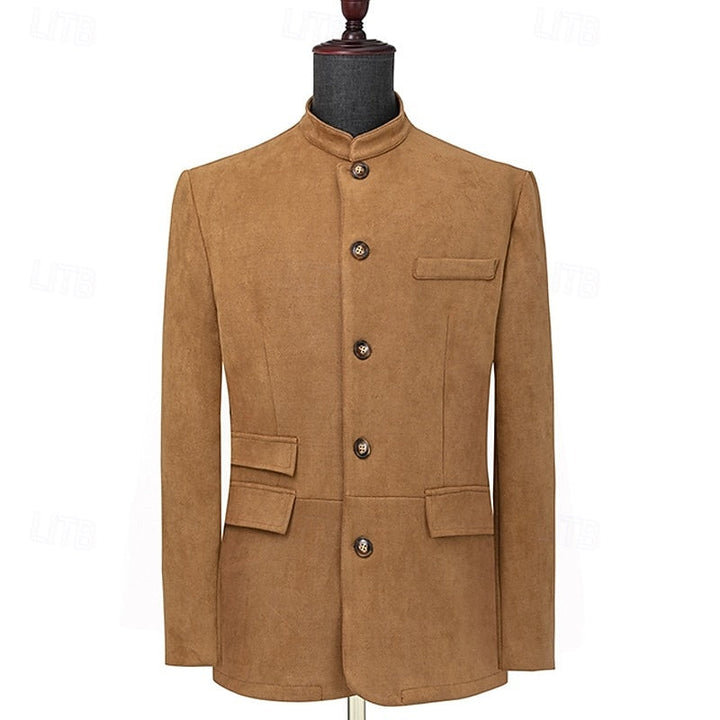 Vincent | Soft Stand-Collar Jacket