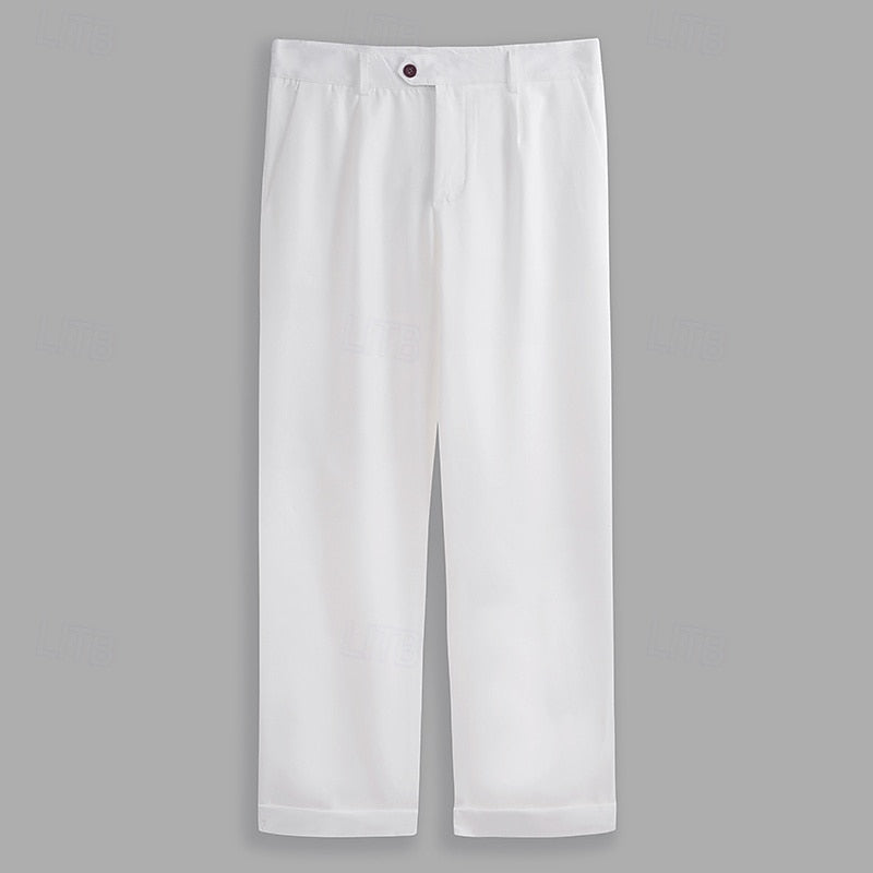 Reid | Tailored Straight-Leg Dress Trousers