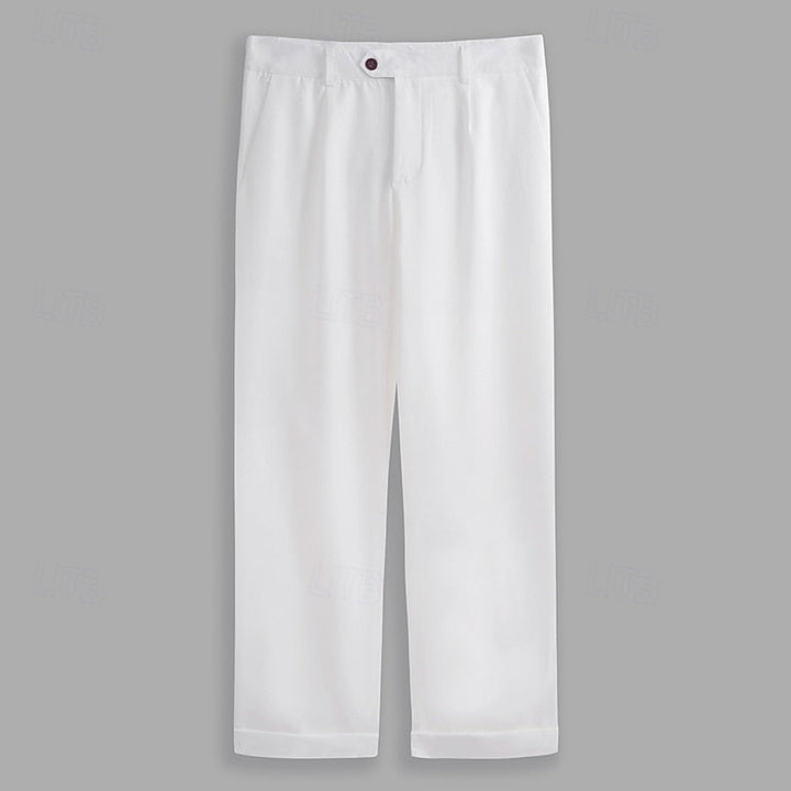 Reid | Tailored Straight-Leg Dress Trousers