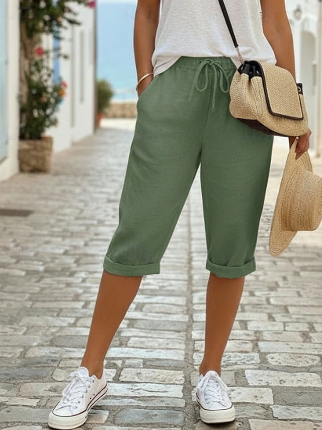 Marlowe | Relaxed Drawstring Capris