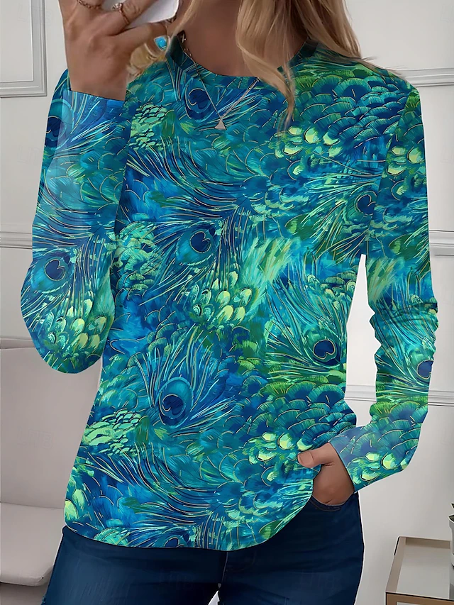 Gwyneth | Artful Long-Sleeve Tunic