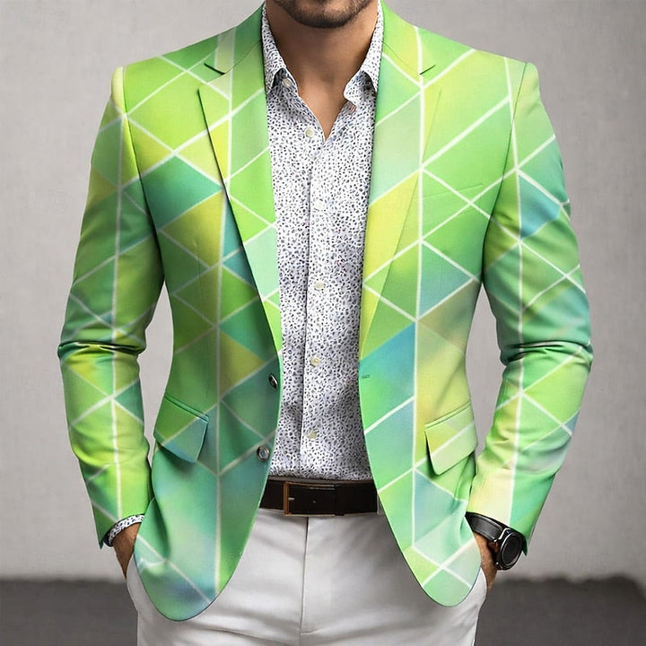 Roman | Modern Geometric Blazer