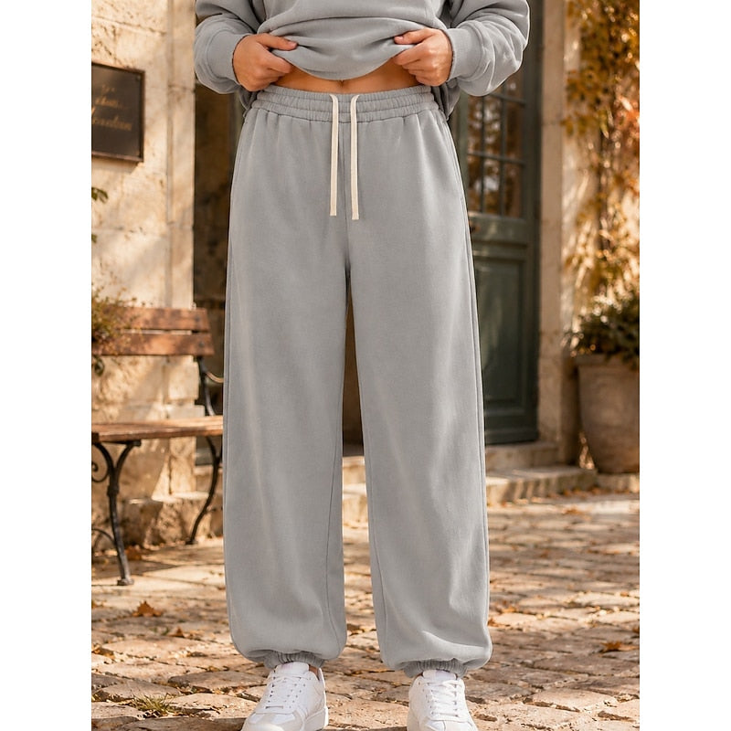 Joyce | Relaxed Wide-Leg Joggers