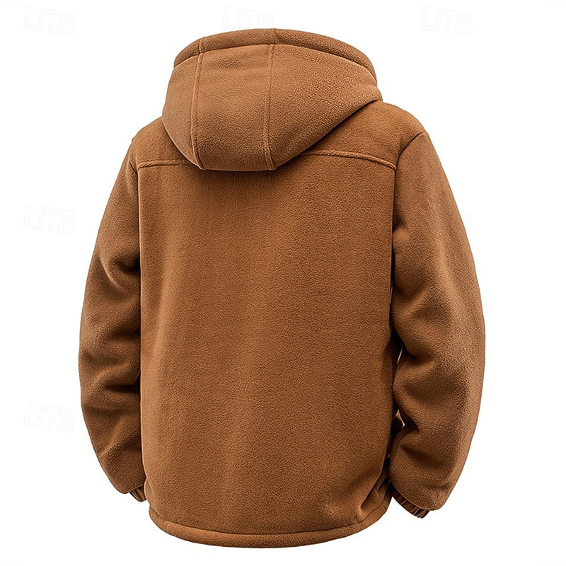 Tobias | Cozy Hooded Full-Zip Jacket