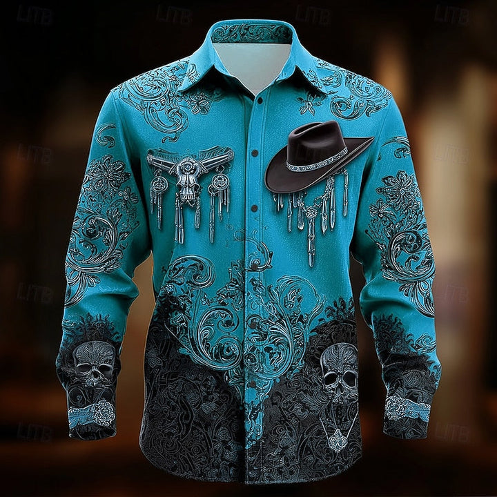 Clint | Western Halloween Statement Shirt