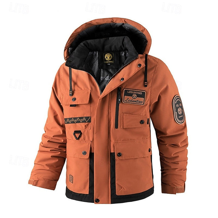 Xavier | All-Weather Hooded Utility Jacket