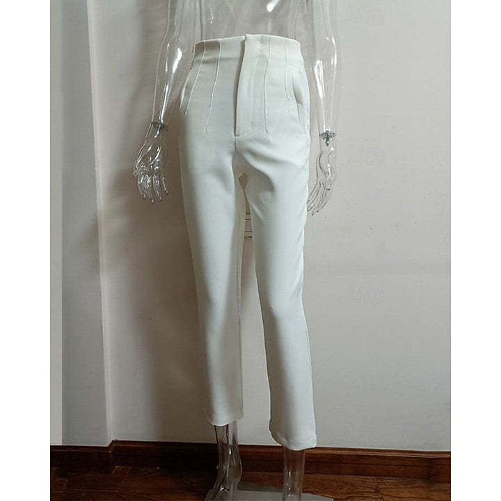 Adrienne | High-Waisted Tailored Trousers