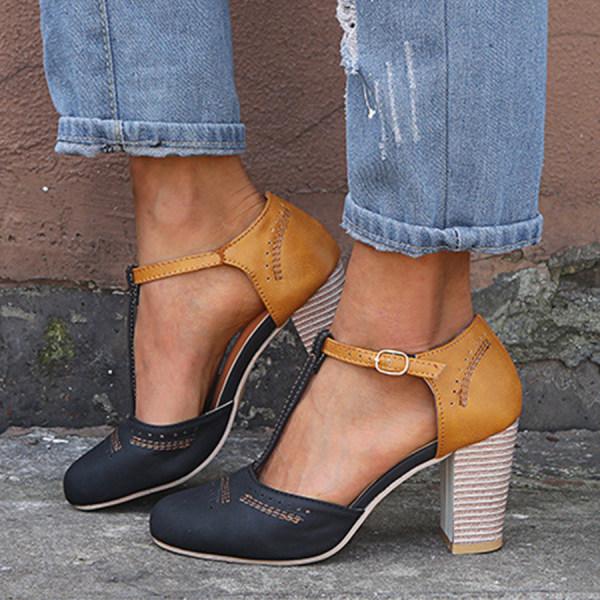 Marcella | Timeless Block-Heel Mary Janes