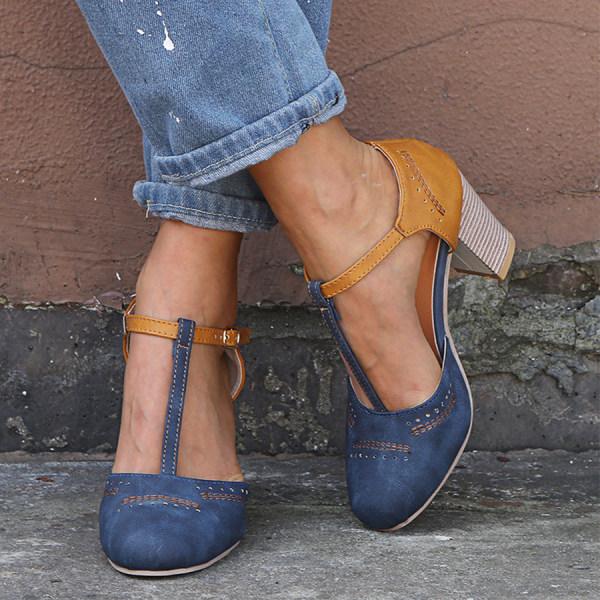 Marcella | Timeless Block-Heel Mary Janes