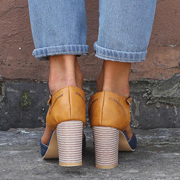 Marcella | Timeless Block-Heel Mary Janes